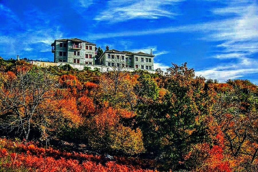 Papigiotis Hotel Tsepelovo Exterior photo